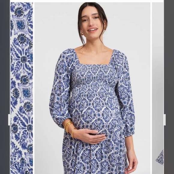 Seraphine maternity maxi dress size 4 - Picture 5 of 9